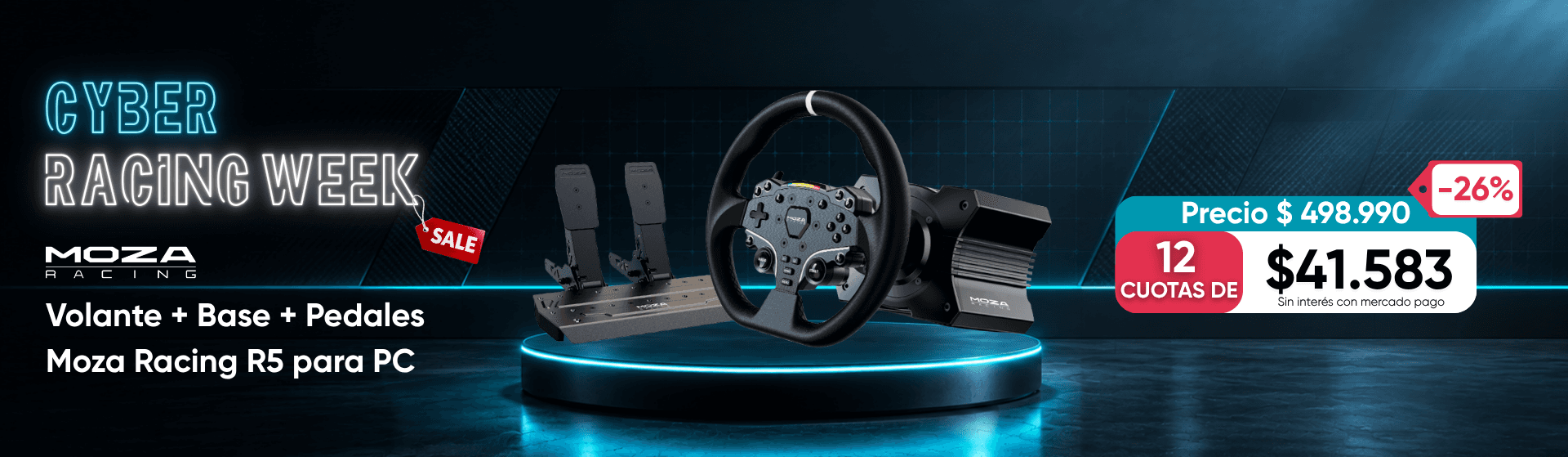 Volante MOZA R5 Bundle