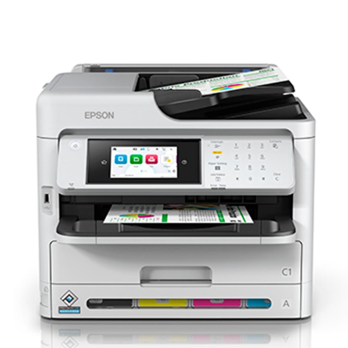 Multifuncional Epson WorkForce Pro WF-C5890 Inkjet Color USB Wi-Fi Ethernet ADF Dúplex