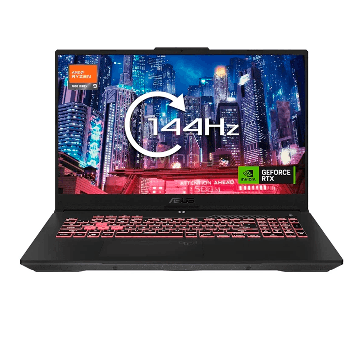 Notebook ASUS TUF FA707Xl-HX053W R9- 7940 32GB RAM 512GB + 2TB SSD