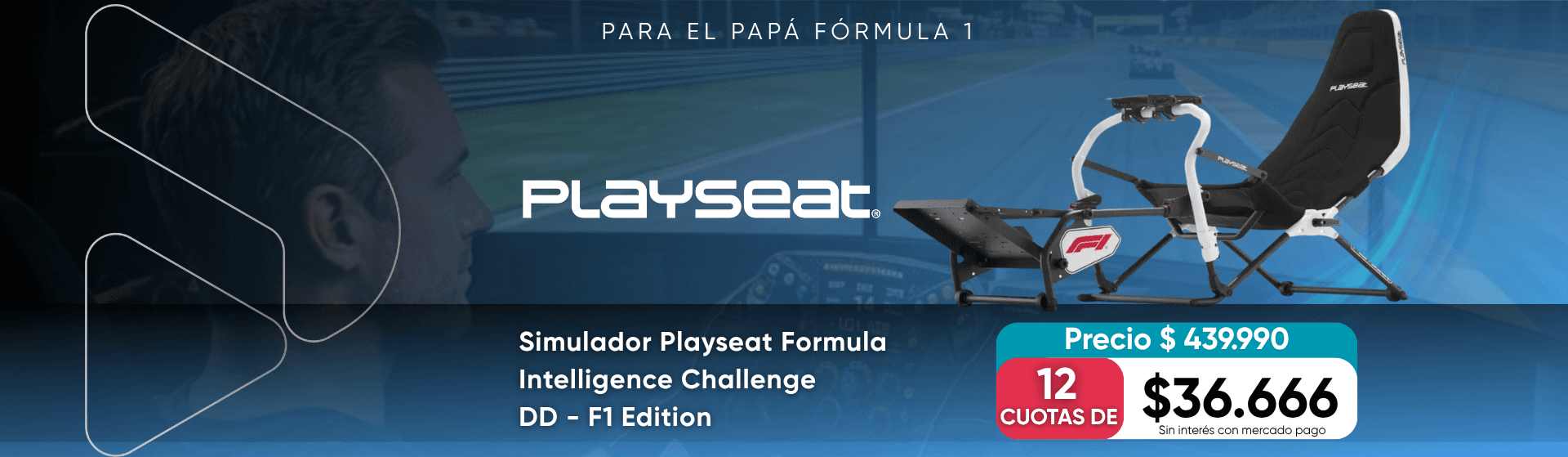 Simulador Playseat Formula Intelligence