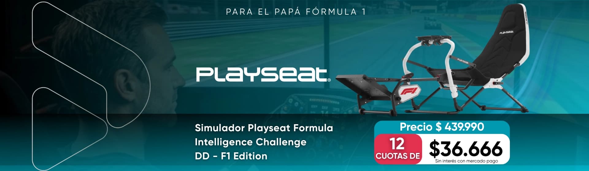 Simulador Playseat Formula Intelligence