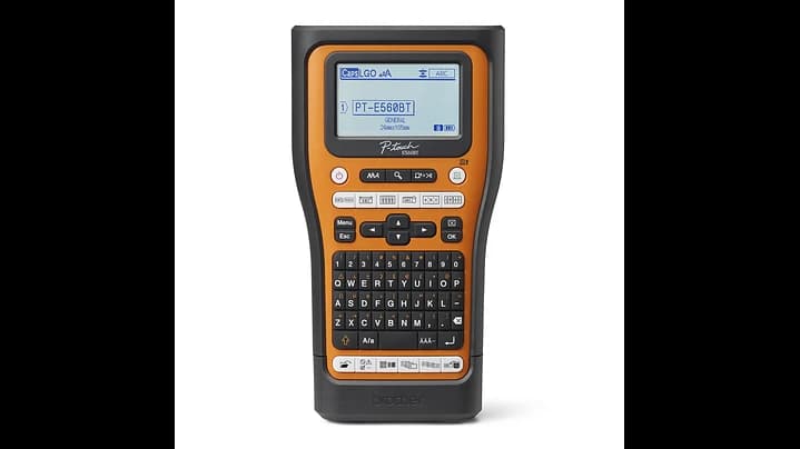 Rotuladora Brother Industrial Profesional PT-E560BTVP Vista Frontal